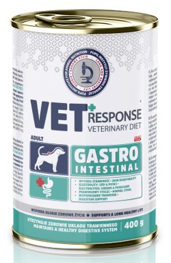 画像1: 【VET RESPONSE】　ベテリナリーダイエットガストロインテスティナル（消化器サポート用）犬用療法食ウエット缶　400g